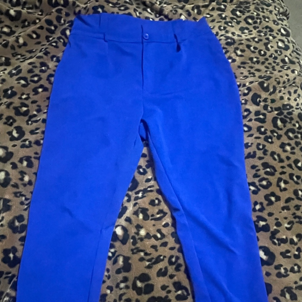 Blue slacks